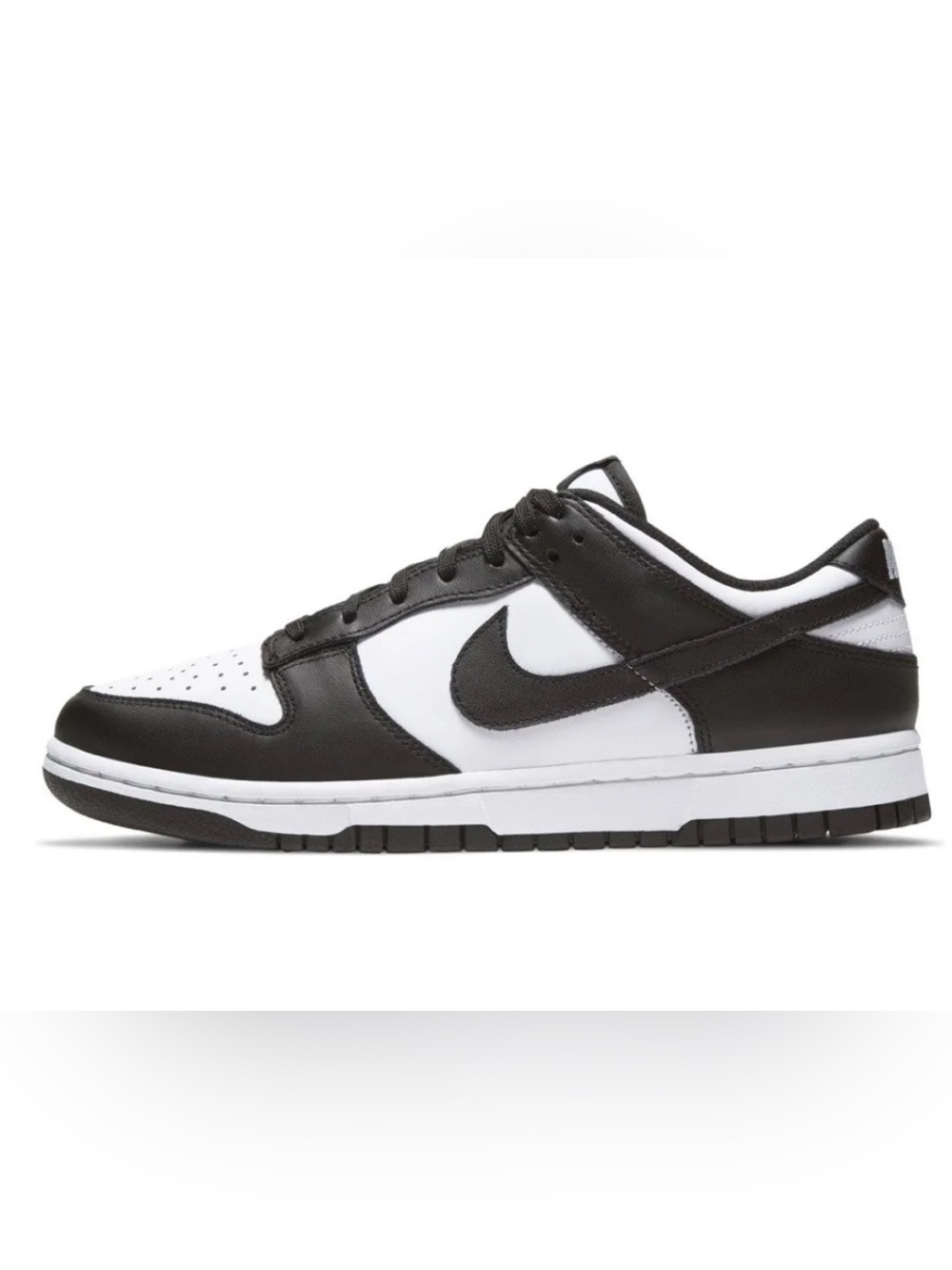 Nike Dunk Low Panda Black White Sneakers Big Kids 5.5Y
